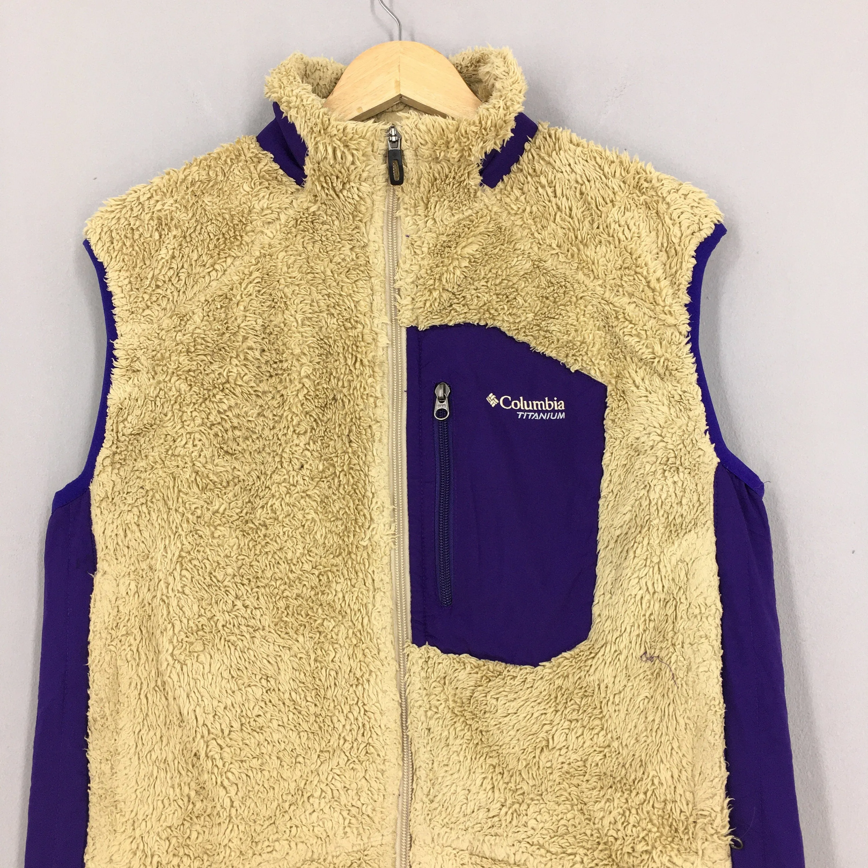 Columbia Fleece Vest Jacket Medium
