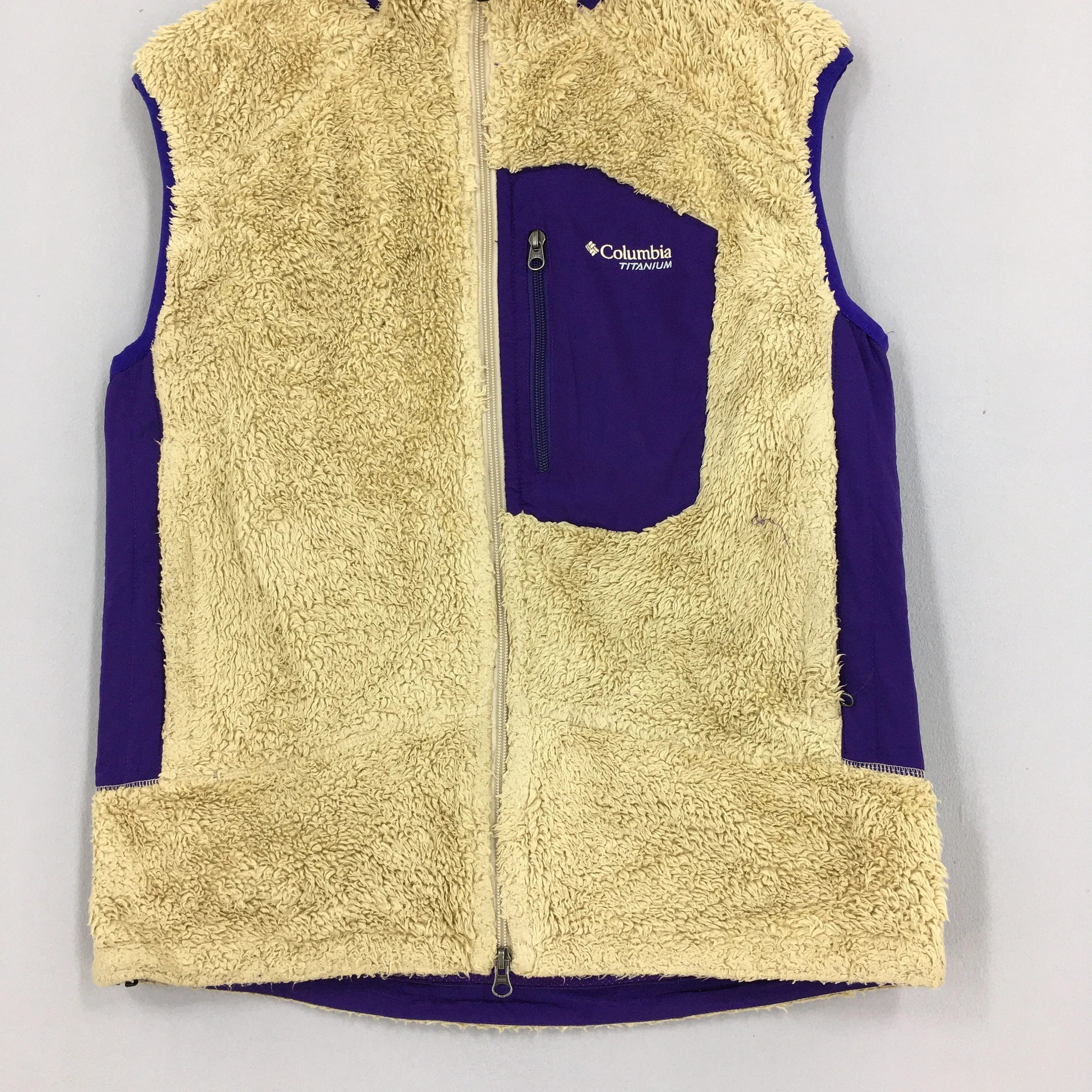 Columbia Fleece Vest Jacket Medium