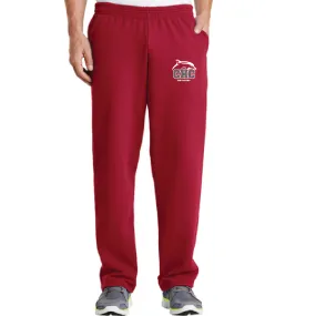 Core Fleece Sweatpants / Red / Cape Henry Swimming
