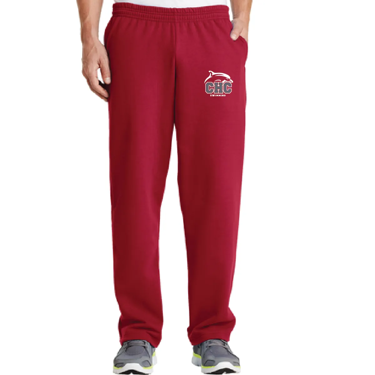 Core Fleece Sweatpants / Red / Cape Henry Swimming