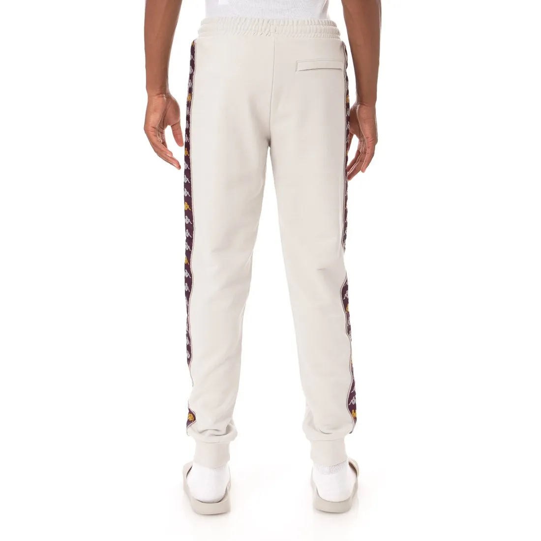 KAPPA 222 BANDA ALANZ 3 SWEATPANTS - GREY SILVER