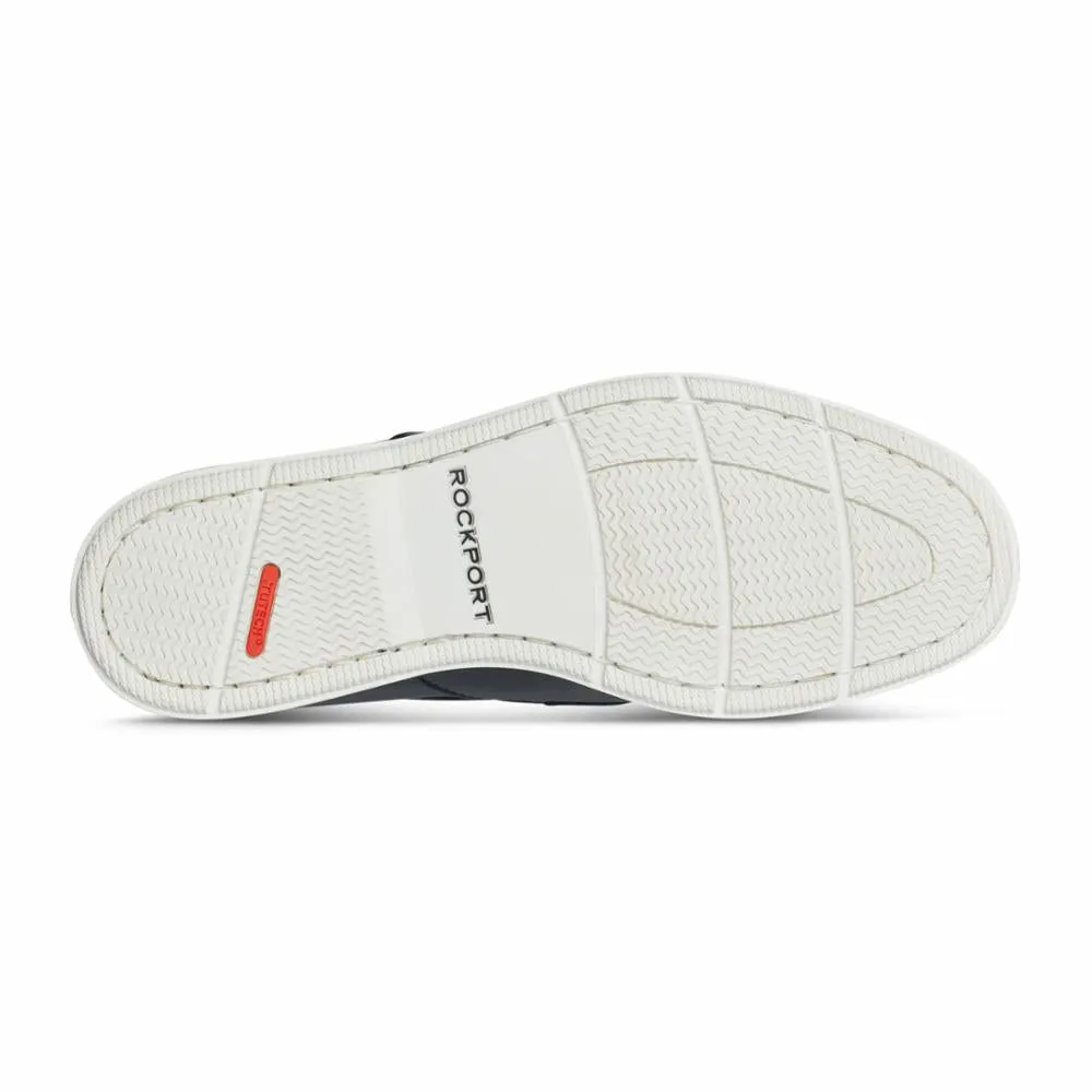 Rockport Men  SOUTHPORTBOATSHOE LACEUP PEACOAT/LUCCA SOFT RB1.8-2.0MM