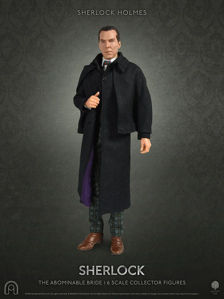 SHERLOCK: SHERLOCK HOLMES & Dr JOHN WATSON "THE ABOMINABLE BRIDE" - coffret de 2 figurines articulées 1/6 30 cm