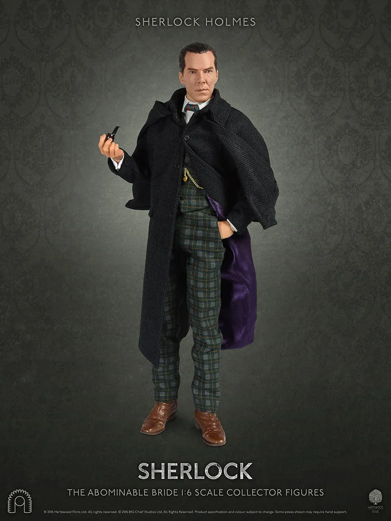 SHERLOCK: SHERLOCK HOLMES & Dr JOHN WATSON "THE ABOMINABLE BRIDE" - coffret de 2 figurines articulées 1/6 30 cm