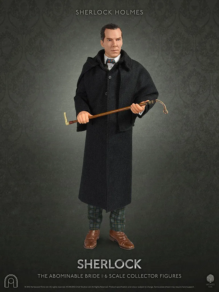 SHERLOCK: SHERLOCK HOLMES & Dr JOHN WATSON "THE ABOMINABLE BRIDE" - coffret de 2 figurines articulées 1/6 30 cm