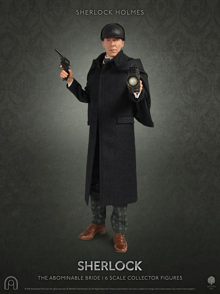 SHERLOCK: SHERLOCK HOLMES & Dr JOHN WATSON "THE ABOMINABLE BRIDE" - coffret de 2 figurines articulées 1/6 30 cm