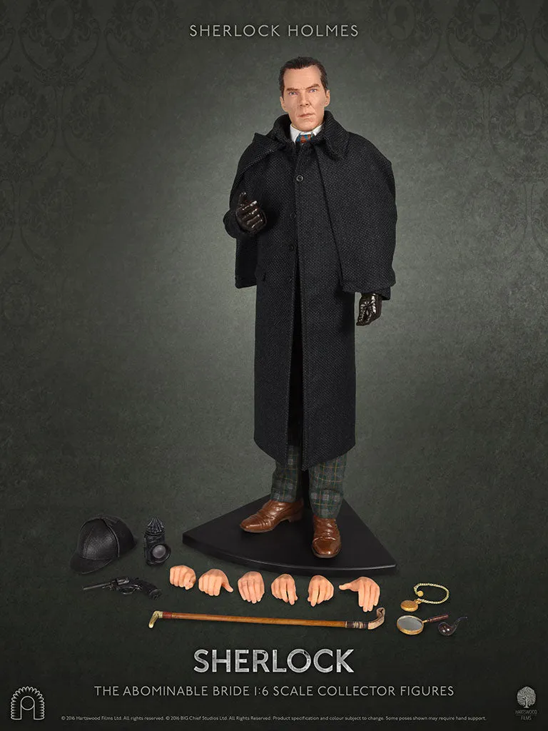 SHERLOCK: SHERLOCK HOLMES & Dr JOHN WATSON "THE ABOMINABLE BRIDE" - coffret de 2 figurines articulées 1/6 30 cm