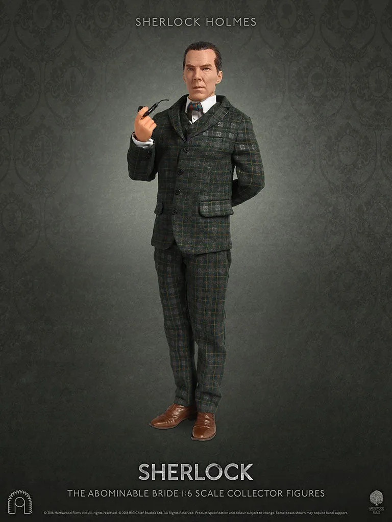 SHERLOCK: SHERLOCK HOLMES & Dr JOHN WATSON "THE ABOMINABLE BRIDE" - coffret de 2 figurines articulées 1/6 30 cm
