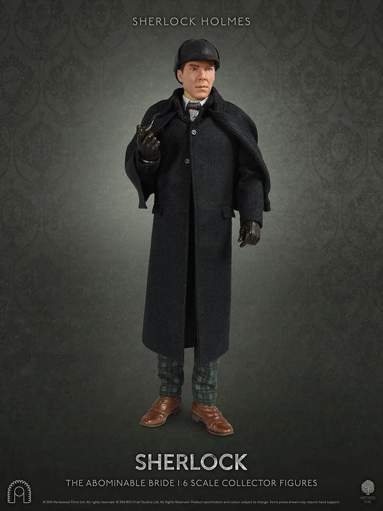 SHERLOCK: SHERLOCK HOLMES & Dr JOHN WATSON "THE ABOMINABLE BRIDE" - coffret de 2 figurines articulées 1/6 30 cm