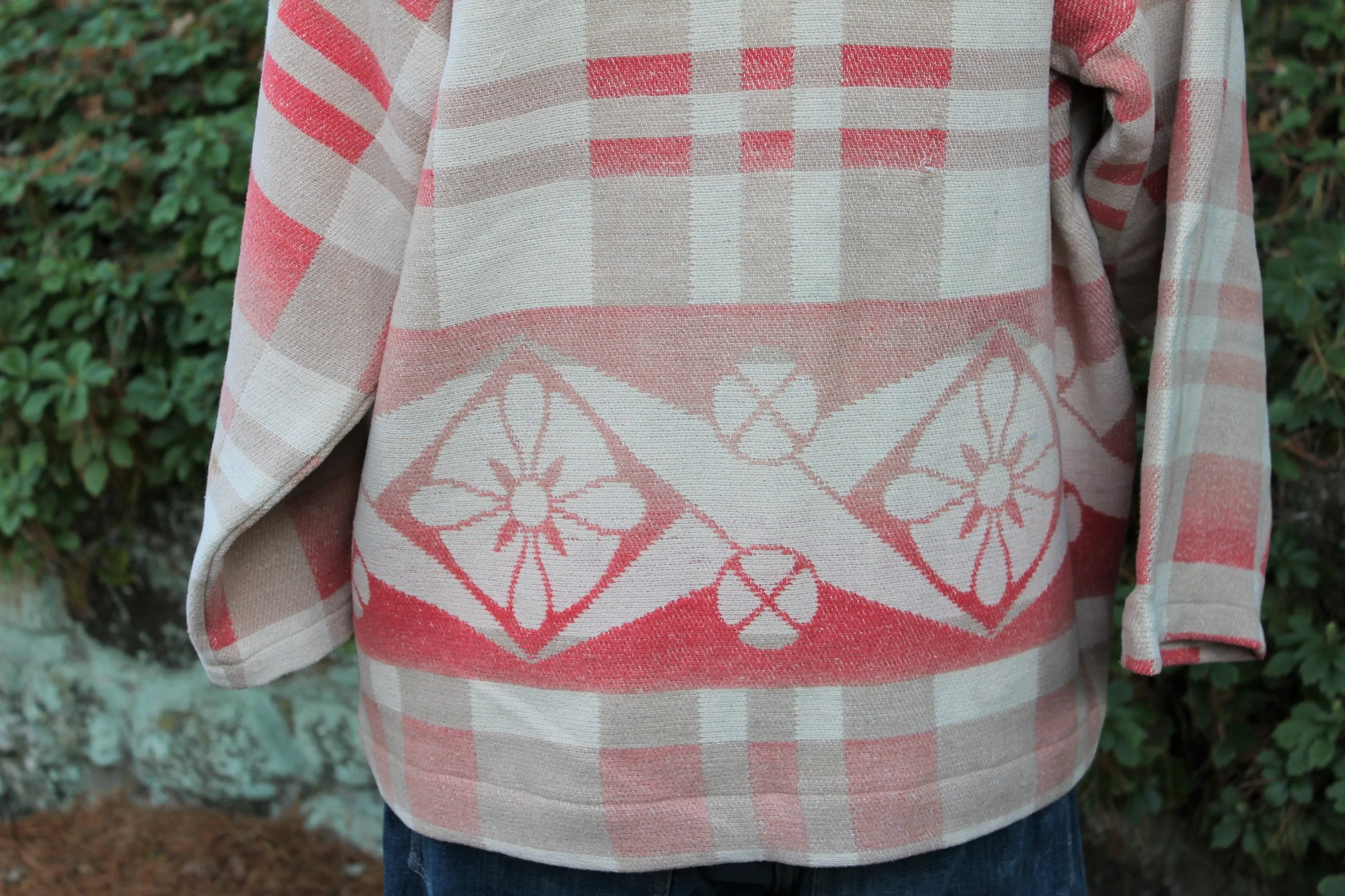 The Highlands Foundry Beacon Blanket Coat  (Blush)