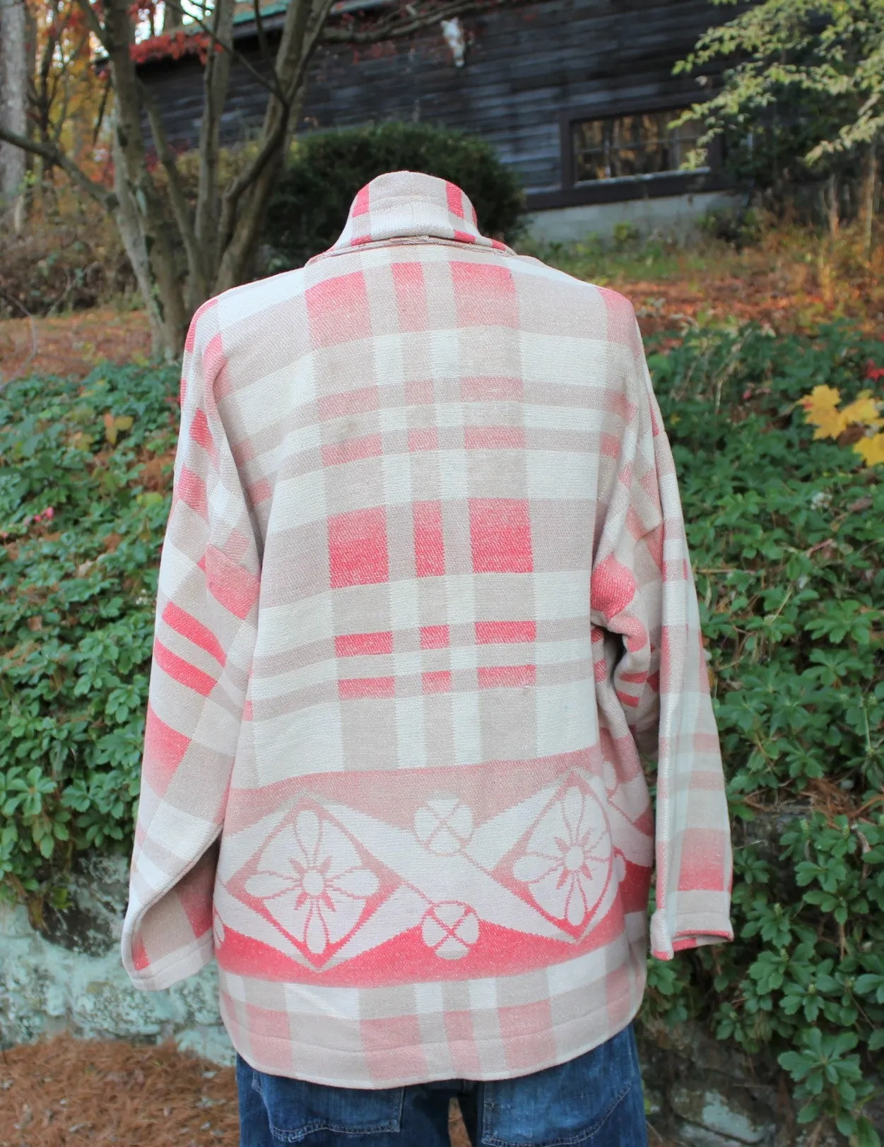 The Highlands Foundry Beacon Blanket Coat  (Blush)