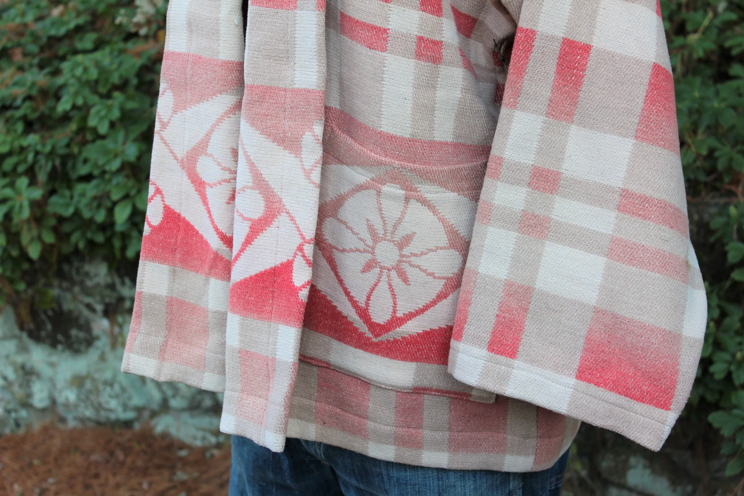 The Highlands Foundry Beacon Blanket Coat  (Blush)